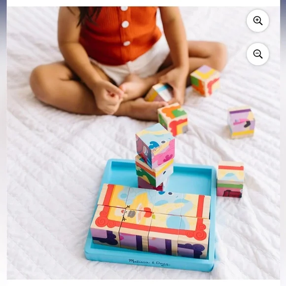 Melissa & Doug Blue's Clues Colorful Cube Puzzle - Picture 3 of 5